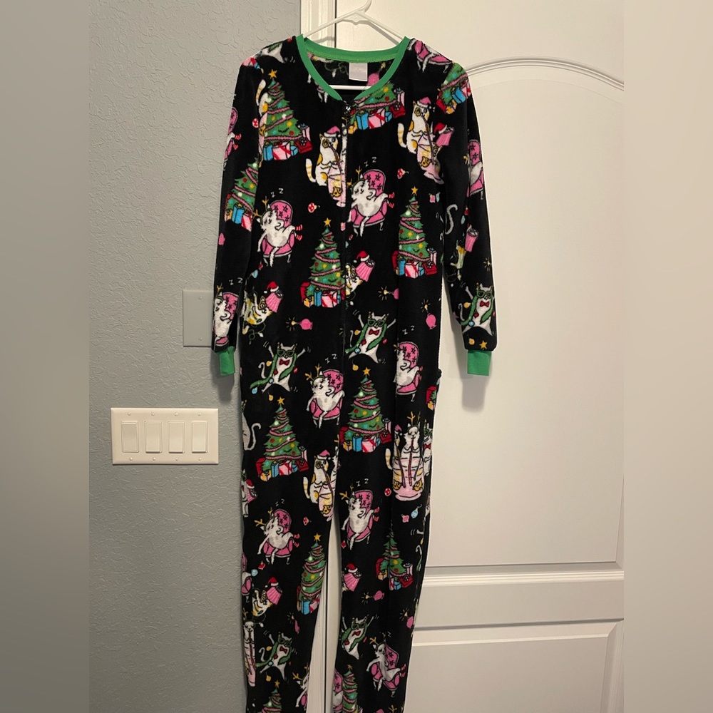 Secret Treasures Christmas Cat Onesie